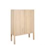 Wandkast Ciborro Naturel - 100x150x40 cm - Afbeelding 1