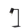 Lucide Bureaulamp Lesley Zwart - GU10 - 50 cm hoog - Afbeelding 1