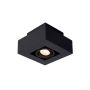 Lucide Plafondspot Xirax Zwart - GU10 - 14x14 cm - Afbeelding 1