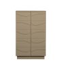 WOOOD Wandkast Teo Taupe - 72x116x35 cm - Afbeelding 5