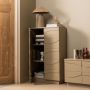 WOOOD Wandkast Teo Taupe - 72x116x35 cm - Afbeelding 2