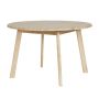 WOOOD Eettafel Disc Naturel - Ø 120 cm - Afbeelding 1