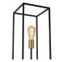 Lucide Vloerlamp Ruben Zwart - 3 x E27 - 120 cm hoog - Afbeelding 5