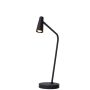 Lucide Oplaadbare Tafellamp Stirling Zwart - LED - 48 cm hoog - Afbeelding 4