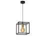 Lucide Hanglamp Ruben Zwart - E27 - 22 cm breed - Afbeelding 1