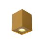 Lucide Plafondspot Tube Goud - GU10 - 10x10 cm - Afbeelding 1