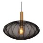 Lucide Hanglamp Corina Zwart - E27 - Ø 50 cm - Afbeelding 3