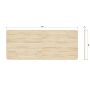 Eettafel Tablo Naturel - Afbeelding 8