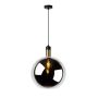 Lucide Hanglamp Julius Zwart - E27 - Ø 40 cm - Afbeelding 1