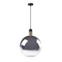 Lucide Hanglamp Julius Zwart - E27 - Ø 40 cm - Afbeelding 3