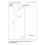 Lucide Vloerlamp Julius Zwart - E27 - 158 cm hoog - Afbeelding 7