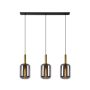 Lucide Hanglamp Joanet Zwart - 3 x E27 - 110 cm breed - Afbeelding 1