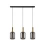 Lucide Hanglamp Joanet Zwart - 3 x E27 - 110 cm breed - Afbeelding 3