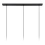 Lucide Hanglamp Joanet Zwart - 3 x E27 - 110 cm breed - Afbeelding 6