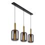 Lucide Hanglamp Joanet Zwart - 3 x E27 - 110 cm breed - Afbeelding 4