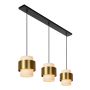 Lucide Hanglamp Firmin Goud - 3 x E27 - 110 cm breed - Afbeelding 4