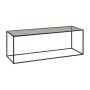 Salontafel Calp Zwart - 96x32 cm - Afbeelding 1