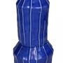 Vaas Dilana Blauw - 34 cm hoog - Afbeelding 3