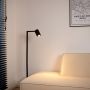 Lucide Vloerlamp Lesley Zwart - GU10 - 130 cm hoog - Afbeelding 2