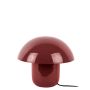 Leitmotiv Tafellamp Fat Mushroom Rood - E14 - 25 cm hoog - Afbeelding 1