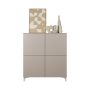 Wandkast Sagres Taupe - 120x132x41 cm - Afbeelding 6