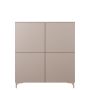 Wandkast Sagres Taupe - 120x132x41 cm - Afbeelding 4