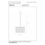 Lucide Hanglamp Tagalog Zwart - E27 - Ø 40 cm - Afbeelding 6