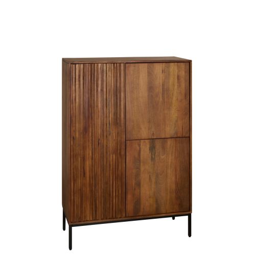 Wandkast Denia Bruin - 95x145x40 cm - Afbeelding 1