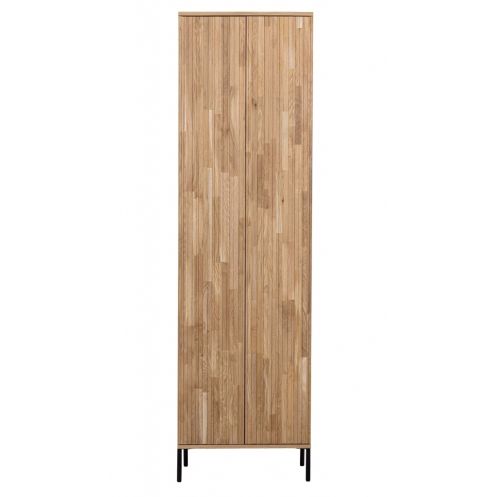 WOOOD Wandkast New Gravure Naturel - 60x210x42 cm - Afbeelding 3