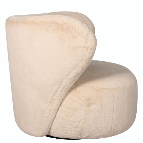 Draaifauteuil Luton Beige - Afbeelding 5