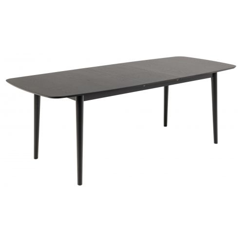 Uitschuifbare Eettafel Saga Zwart - 180/219x90 cm - Afbeelding 3