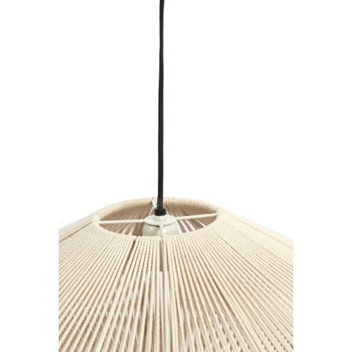 Light & Living Hanglamp Felida Crème - E27 - Ø 56 cm - Afbeelding 7