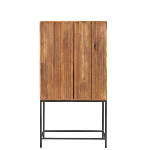 Wandkast Deinze Bruin - 85x160x45 cm - Afbeelding 3