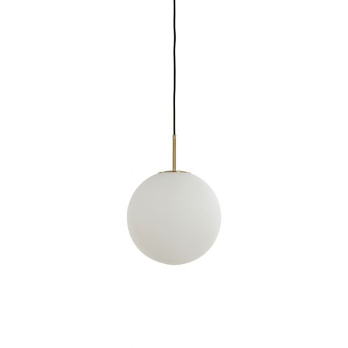 Light & Living Hanglamp Medina Wit - E27 - Ø 25 cm - Afbeelding 1