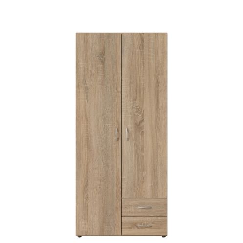 Kledingkast Baarlo Naturel - 81x176x51 cm - Afbeelding 4