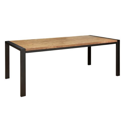 Eettafel Tilburg Naturel - 220x100 cm - Afbeelding 1