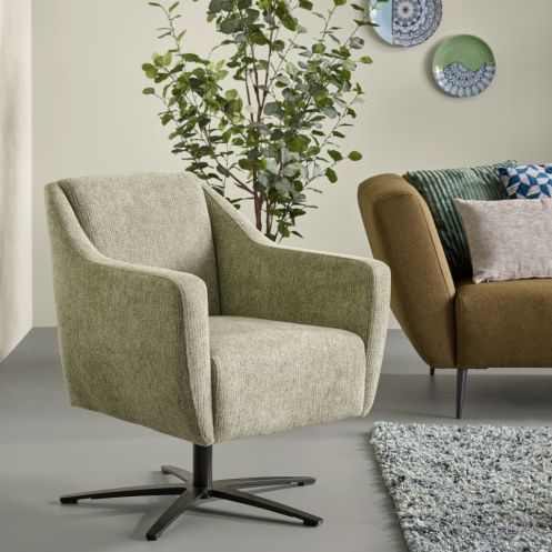 Draaifauteuil Sheffield Groen - Afbeelding 8