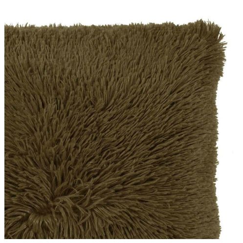 Dutch Decor Sierkussen Fluffy Groen - 60x60 cm - Afbeelding 2