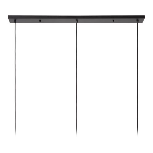 Lucide Hanglamp Danza Zwart - 3 x E27 - 130 cm breed - Afbeelding 5