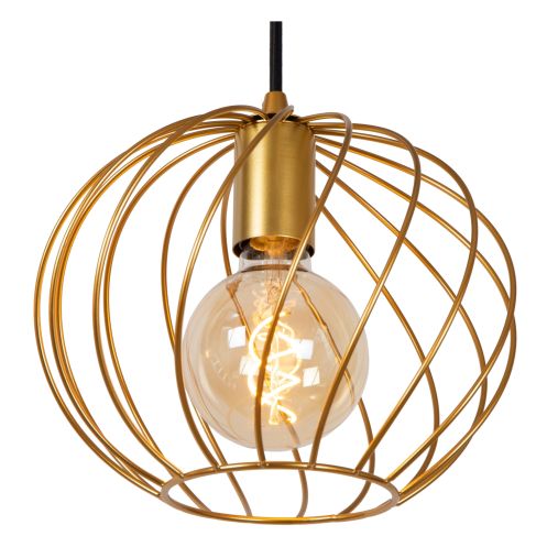 Lucide Hanglamp Danza Goud - 3 x E27 - 130 cm breed - Afbeelding 4