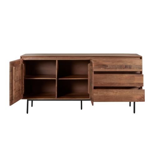 Dressoir Vegas Bruin - 170x80x45 cm - Afbeelding 2