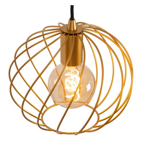 Lucide Hanglamp Danza Goud - 3 x E27 - Ø 50 cm - Afbeelding 4