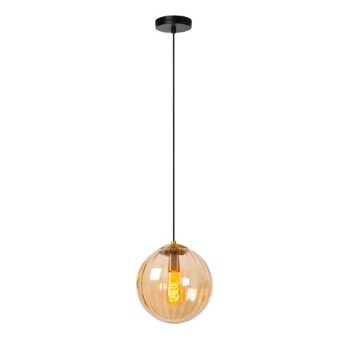 Lucide Hanglamp Monsaraz Roze - E27 - Ø 25 cm - Afbeelding 1