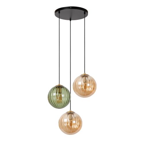 Lucide Hanglamp Monsaraz Multi - 3 x E27 - Ø 35 cm - Afbeelding 2