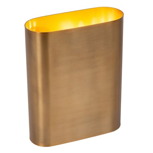 Lucide Wandlamp Ovalis Goud - 2 x E14 - 20 cm hoog - Afbeelding 5