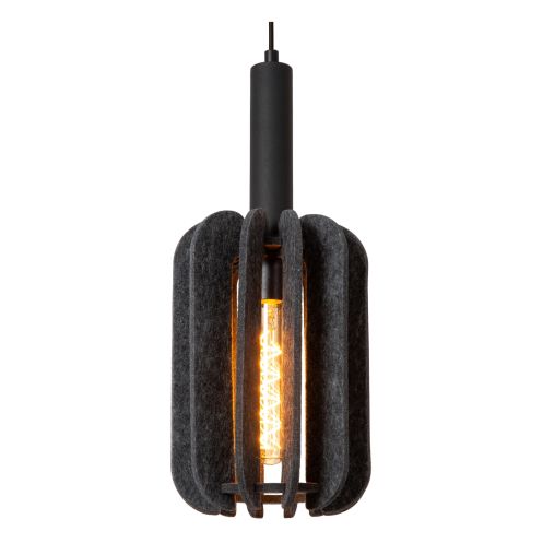 Lucide Hanglamp Rafal Grijs - 3 x E27 - Ø 50 cm - Afbeelding 4