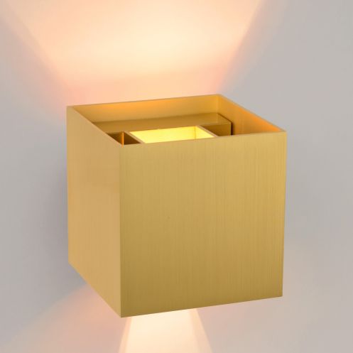 Lucide Wandlamp Xio Goud - G9 - 10x10 cm - Afbeelding 2