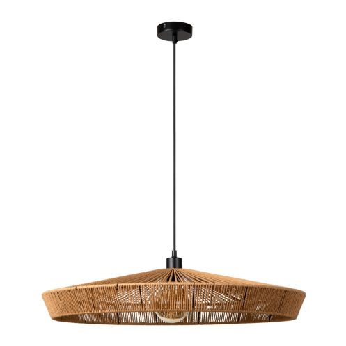 Lucide Hanglamp Yunkai Naturel - E27 - Ø 70 cm - Afbeelding 3