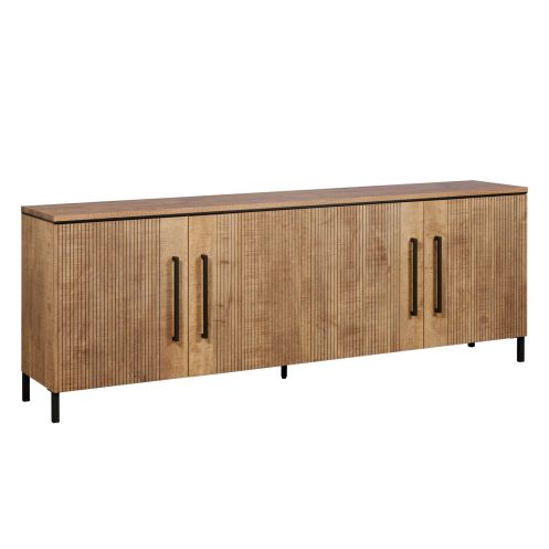 Dressoir Culemborg Naturel - 218x80x45 cm - Afbeelding 4