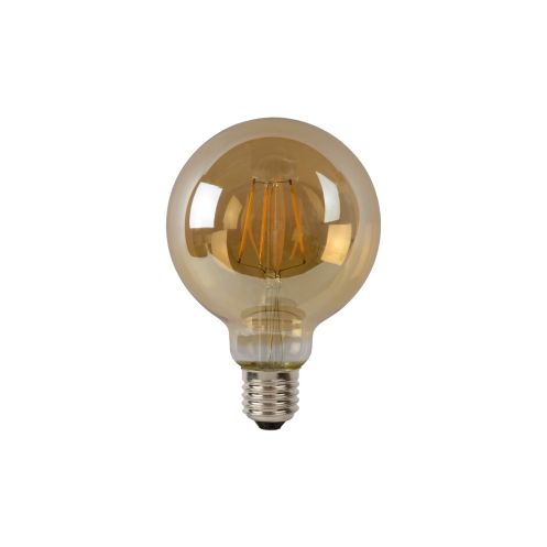 Lucide Lichtbron G95 Amber - E27 - Ø 9,5 cm - Afbeelding 3